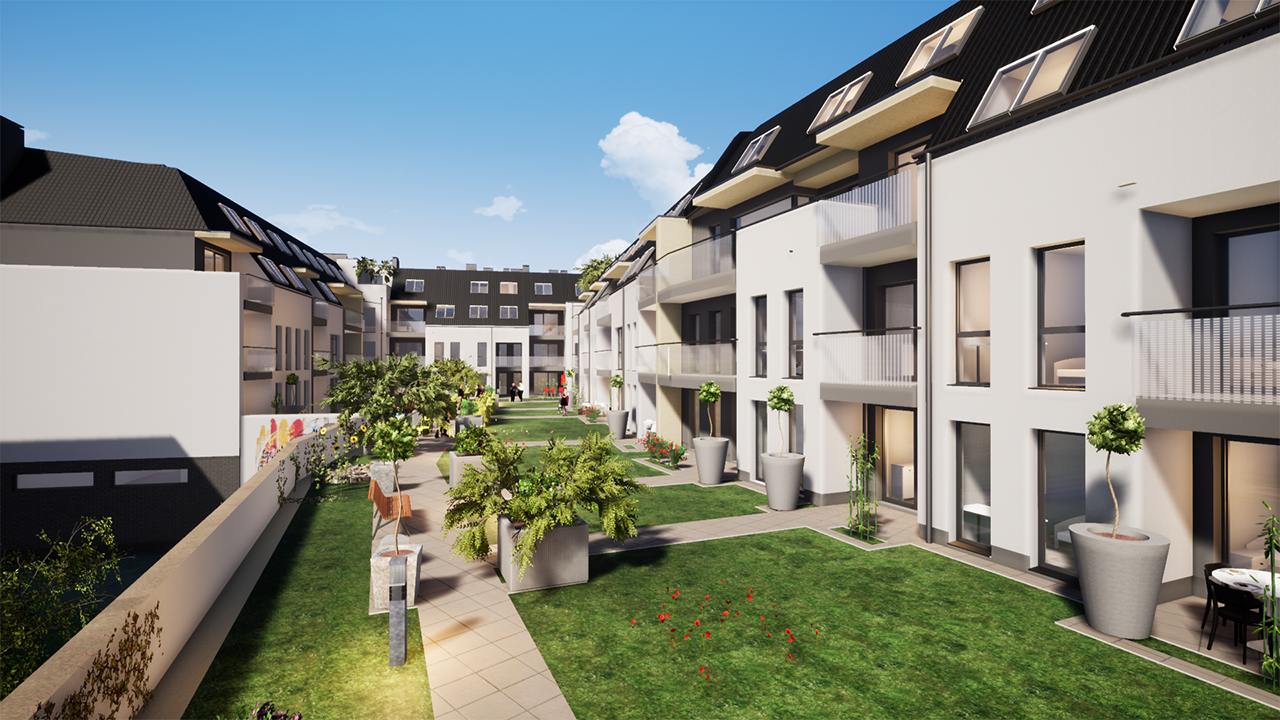 APARTMENT TCZEW ZAMKOWA z balkonem parking w garażu 81,38 m2