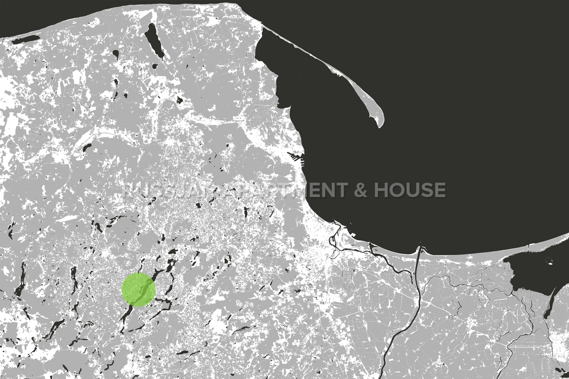 Grunt Łączyński Młyn - Turystyka i nie tylko na nieodkrytych terenach z linią brzegową  - Russjan