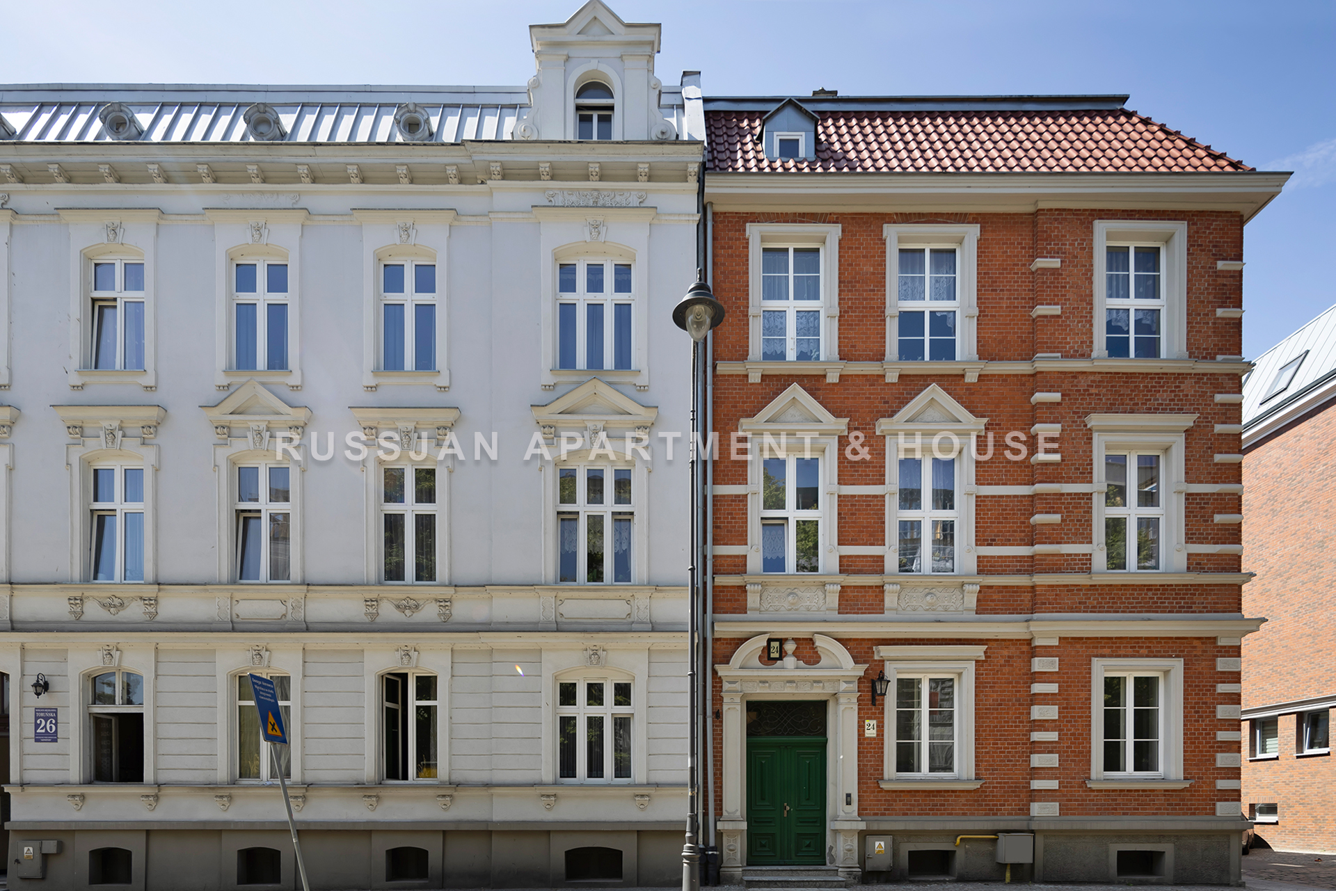 Apartament Gdańsk Śródmieście - Wnętrze z charakterem w historycznej, odrestaurowanej kamienicy - Russjan