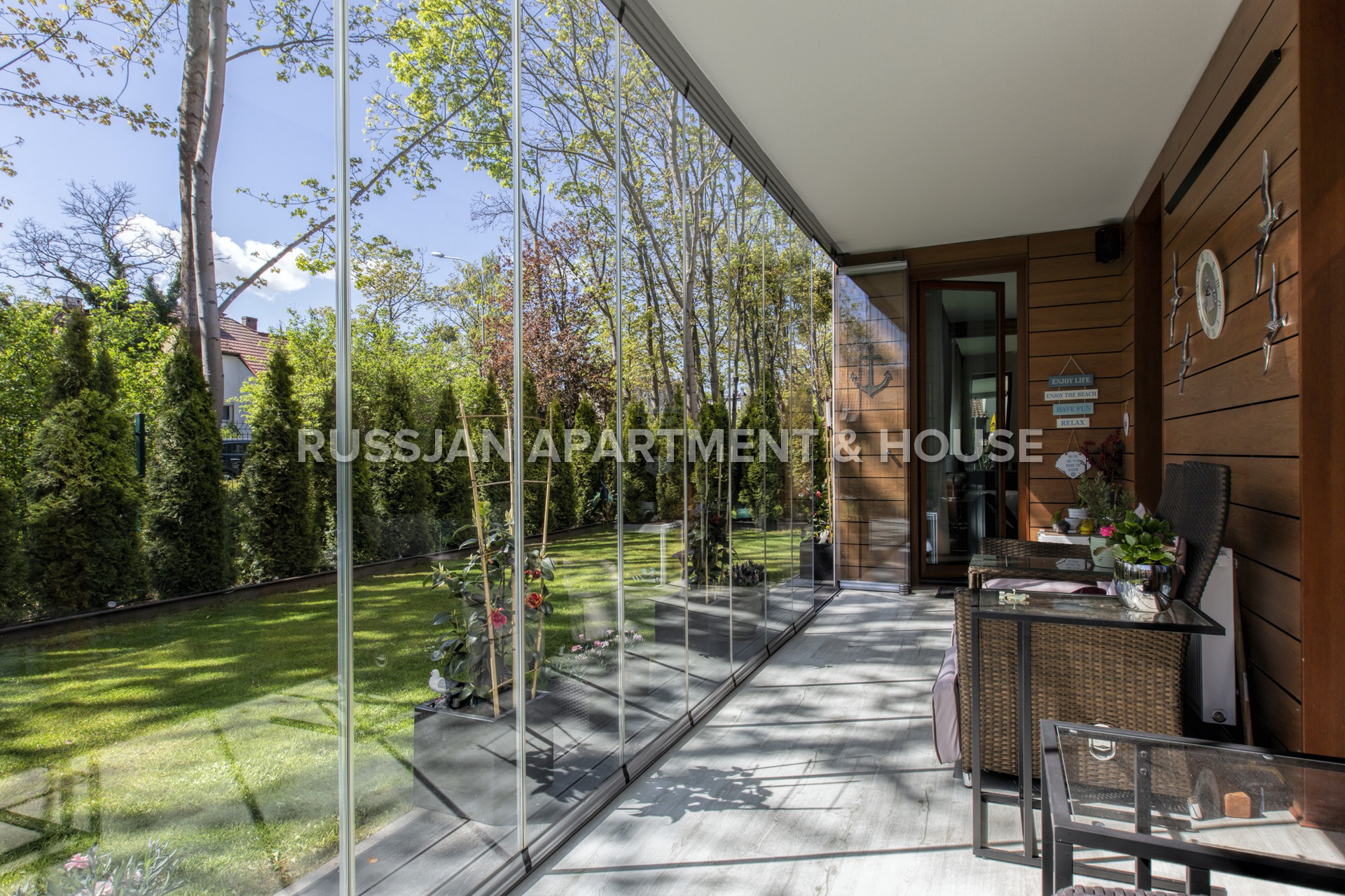 Apartament Nowe Orłowo - Trzypokojowy apartament z 200m ogrodem - Russjan