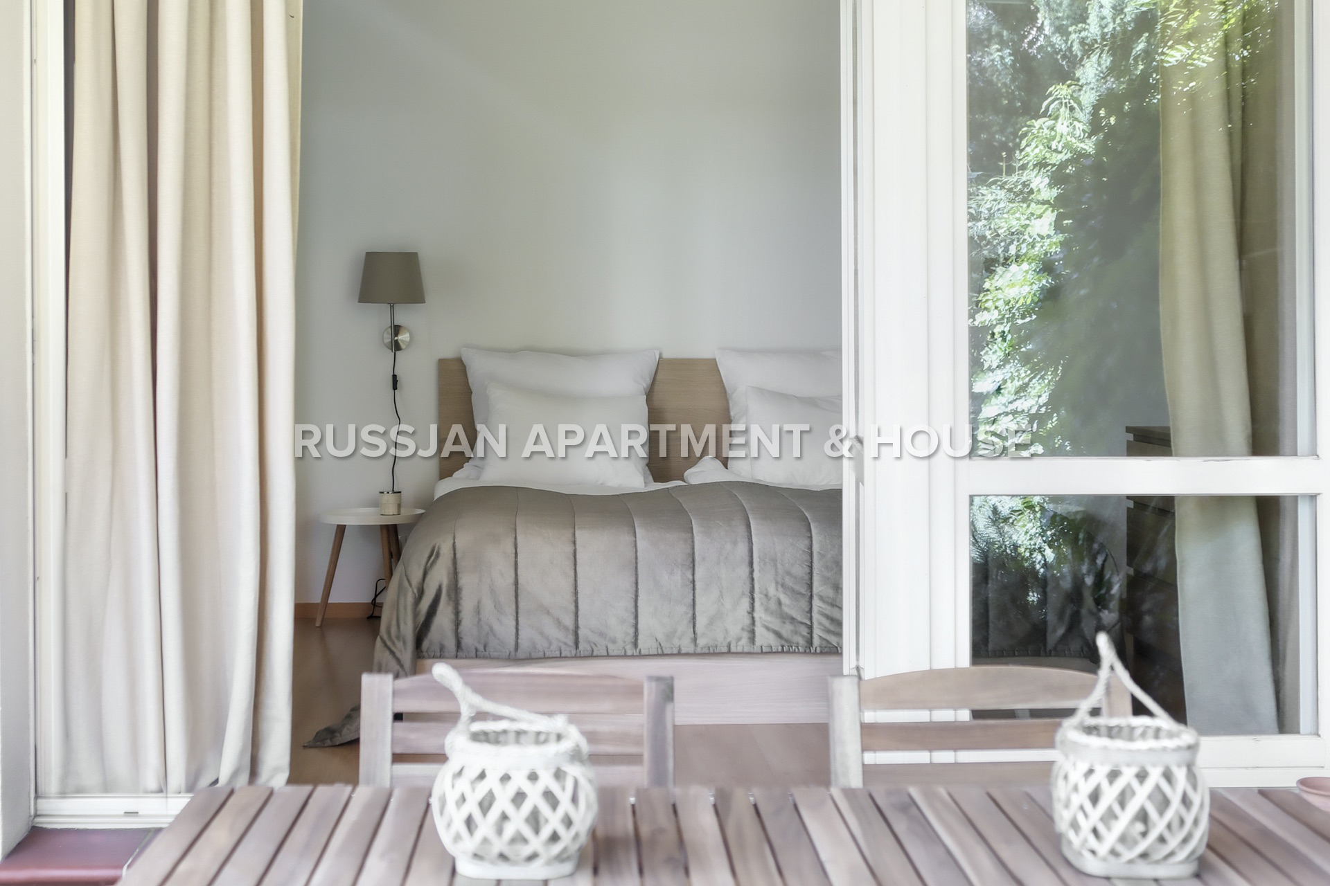 Apartament Sopot Dolny - Trzypokojowy apartament z ogrodem 300 m od plaży - Russjan